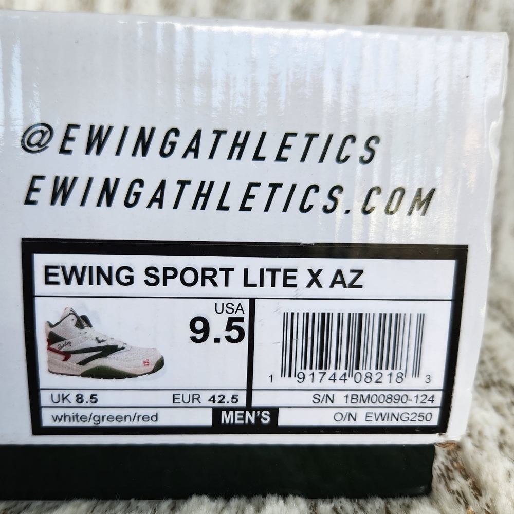 Patrick Ewing X AZ "Sport Lite" Collaboration Doe or Die Sneakers, Size 9.5 - Picture 13 of 15